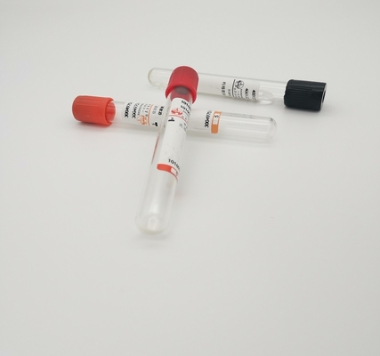 CE-ISO-gecertificeerde eenmalige vacuümbloedopnamebuis voor klinisch hematologisch onderzoek, eenvoudig, zonder toevoegingen