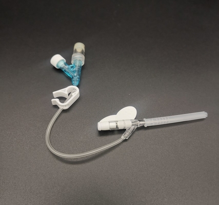 Blauw Volwassenen Beschikbaar IV Cannula Catheter22g Y Type voor Routineinfusie