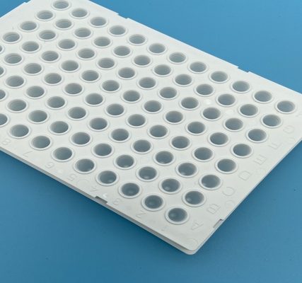 Semi Begrenste Diepe PCR plateert goed goed Witte 0.2ml-PCR 96 PCR Plaat