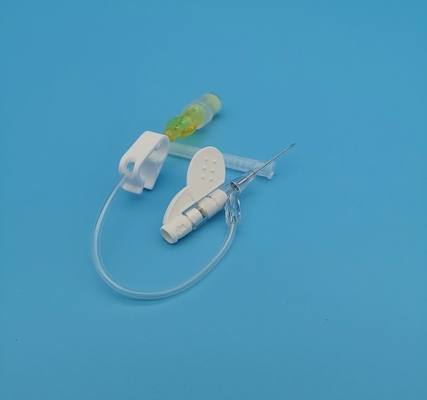 24G 	Beschikbare IV Cannula Vlindertype Gele Pediatrische Infusie Bij pasgeborenen