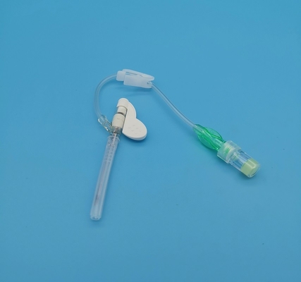 Groen 18G-Vlindertype Iv Cannula Beschikbare Chirurgische Infusiebloedtransfusie