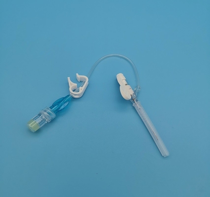 22G beschikbare IV Cannula Vlindertype Routineinfusie voor Volwassenenblauw