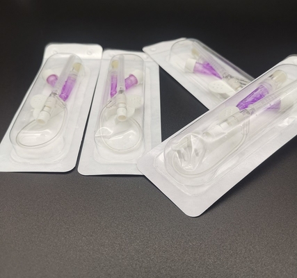 20G y-Type Iv Cannula Roze voor de Bloedtransfusie van de Noodsituatieinfusie