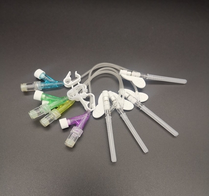 20G y-Type Iv Cannula Roze voor de Bloedtransfusie van de Noodsituatieinfusie