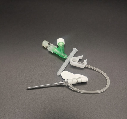De groene Cannula Y van 18G Beschikbare Iv Type Bloedtransfusie van de Catheter Chirurgische Infusie
