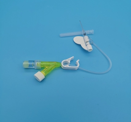 Beschikbare het Type van 24G Y Gele Iv Catheter voor Pediatrische Infusie Bij pasgeborenen