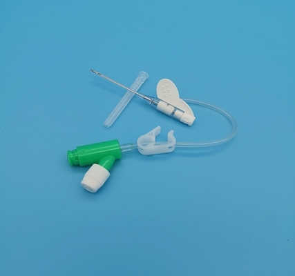 18G Positieve Druktype van Y Beschikbare Iv Cannula Chirurgische Groene Infusie/Bloedtransfusie