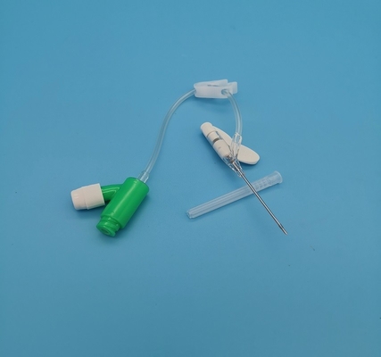 18G Positieve Druktype van Y Beschikbare Iv Cannula Chirurgische Groene Infusie/Bloedtransfusie