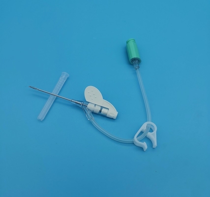 18G het Type van vlinder Positieve Druk Beschikbare Iv Cannula Chirurgische Groene Infusie/Bloedtransfusie
