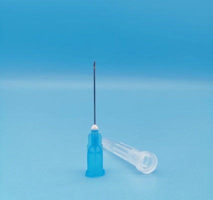 Blauwe Diameter 1.8mm 15G van Grey Disposable Needle Syringe Inclined uit voor Geneeskunde