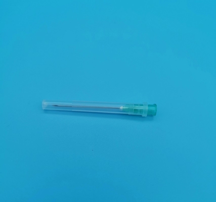 Lichtgroene Chirurgische Zij het Gaten uit Diameter 2.1mm 14G van de Spuitnaald voor Voor éénmalig gebruik