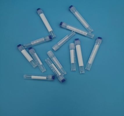 De medische Buizen van de het Bloedbemonstering van pp 2.0ml Oranje plaatsen Gesteriliseerd Serum Duidelijke Buis
