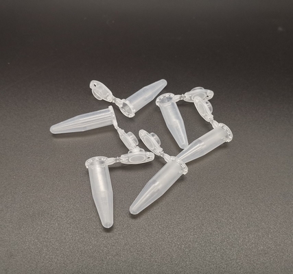0,1 ml PCR van de Buizen het Witte Medische Rang Polypropyleenpp Gemaakt tot Zelfklevende Verbinding