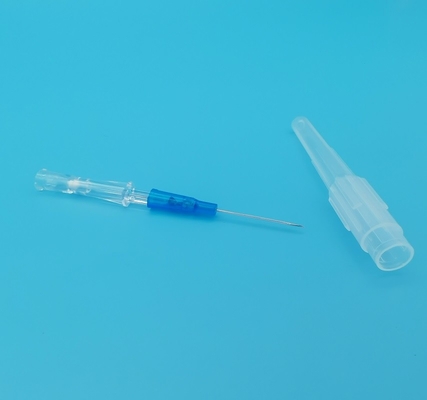 Eenmalig gebruik IV-katheters voor kanneletjes Satefy Type Gauge 22G Deep Blue CE ISO13485