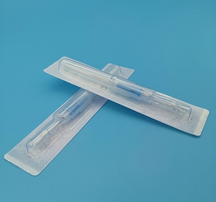 Satefy Type Eenmalige IV-catheter Gauge 14G Oranje CE ISO13485