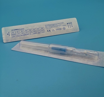 Eén patiënt katheters Satefy Type Wegwerp piercing naalden 20G Roze CE ISO13485