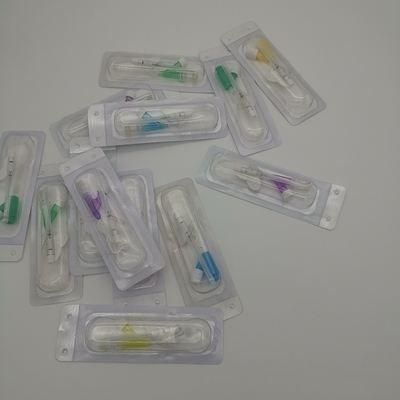 Eenmalige IV-cannula Groen 18G Y-type Chirurgische infusie Bloedtransfusie